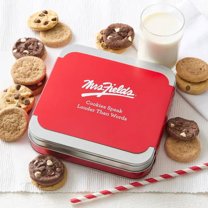 18 Nibblers Bite-Sized Cookies Sampler Tin