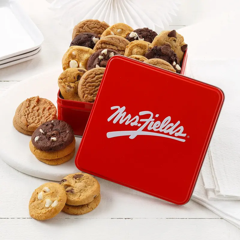 24 Nibblers Bite-Sized Cookies Signature Mini Tin