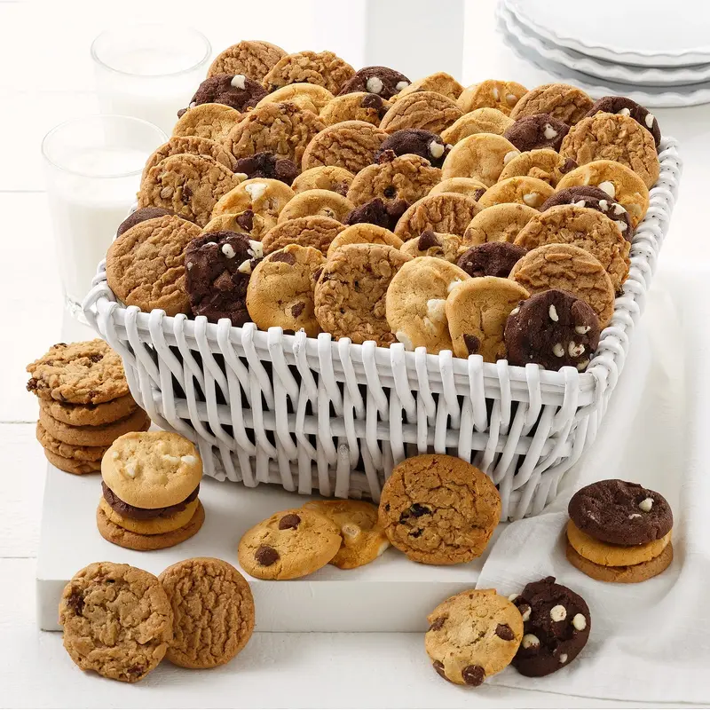 72 Nibblers Bite-Sized Cookies Basket