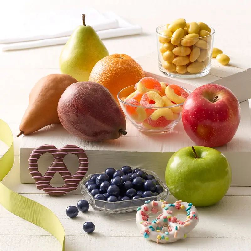 Seasonal Fruit & Sweets Gift Box