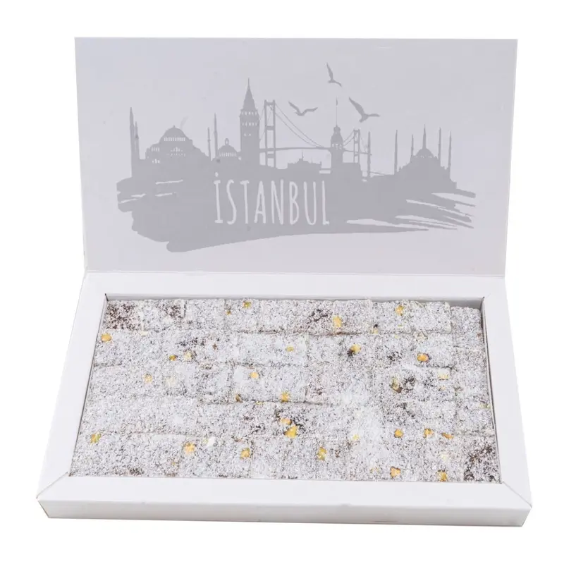 Tatbak | Large Cut Turkish Delight with Walnuts, Pistachios and Coconut