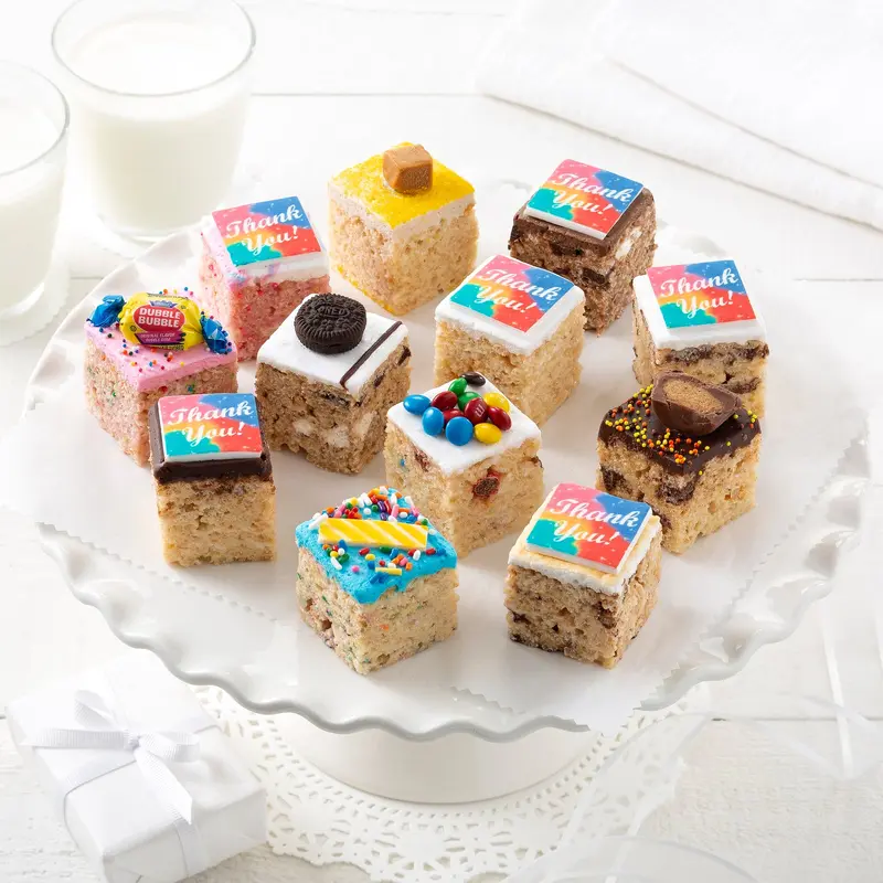 Thank You Rice Krispie Mini Gift Box