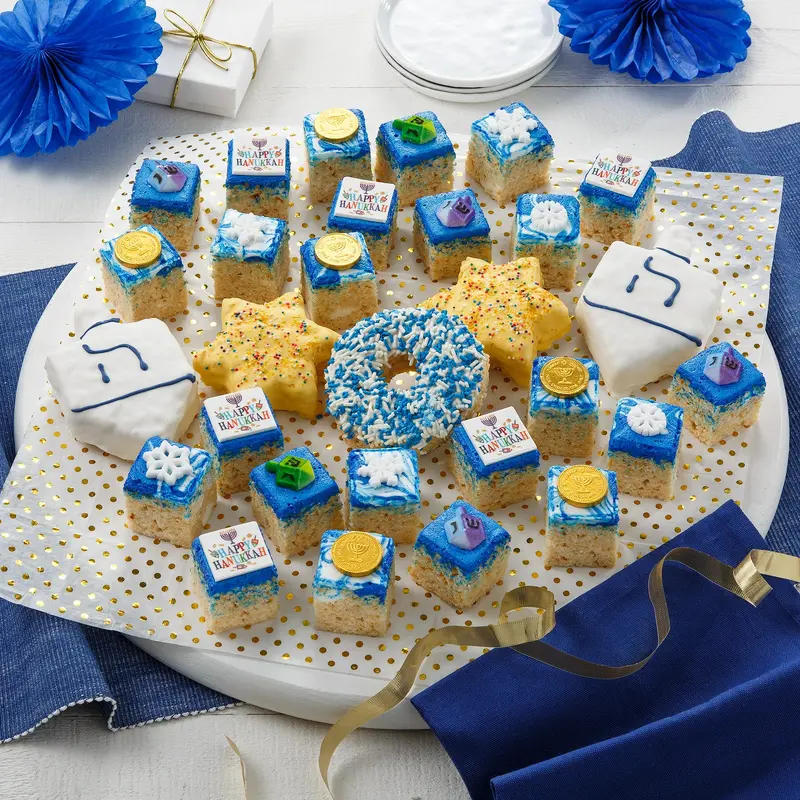 Hanukkah Deluxe Rice Krispie Gift Box