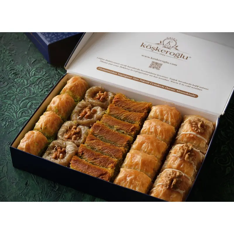 Koskeroglu | Assorted Pistachio and Walnut Baklava