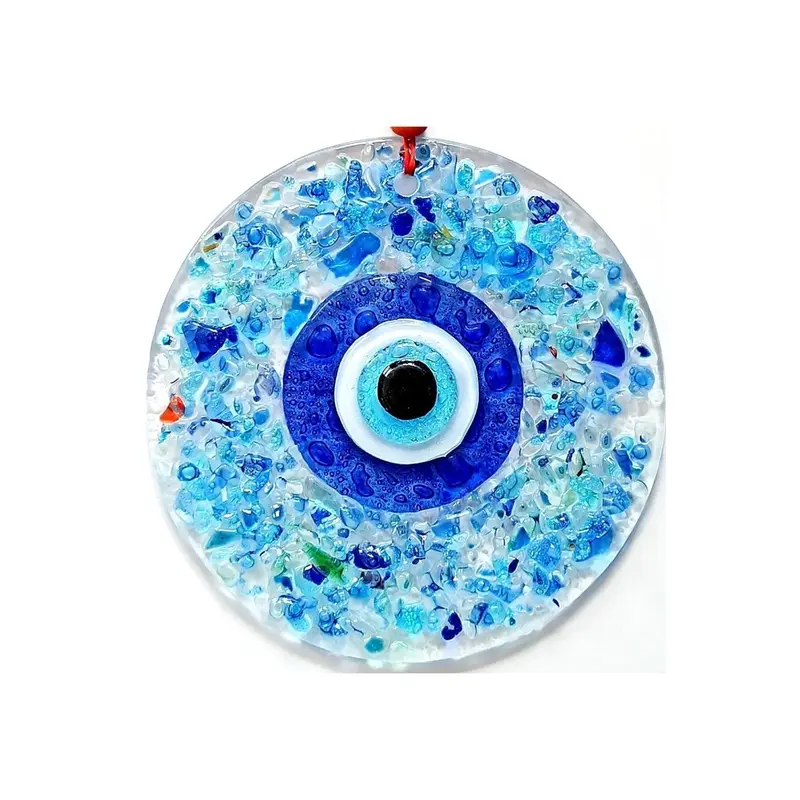 Blue Nazar Beaded Wall Ornament