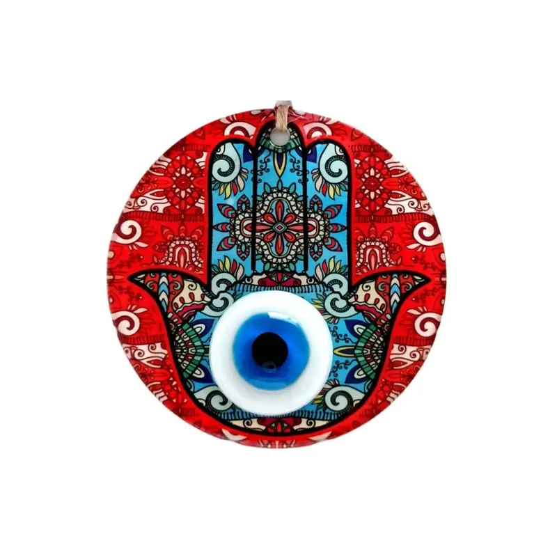 Hand Shaped Glass Wall Ornament