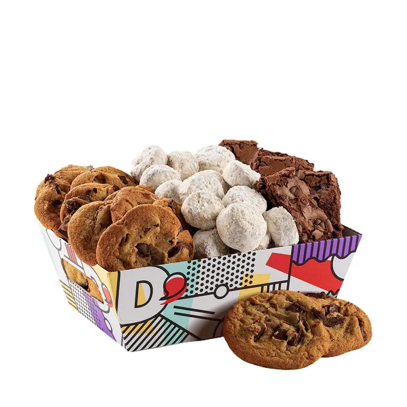 Whimsical Cookie & Brownie Gift Crate