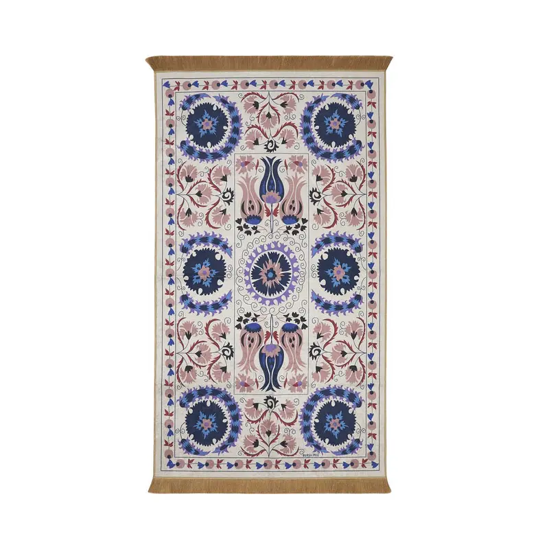 Bursa Ipek | Powder Velvet Carpet Prayer Rug