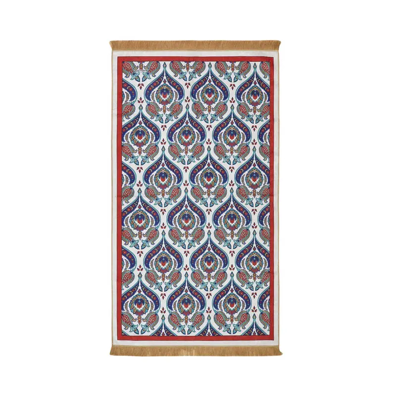 Bursa Ipek | Red Velvet Carpet Prayer Rug