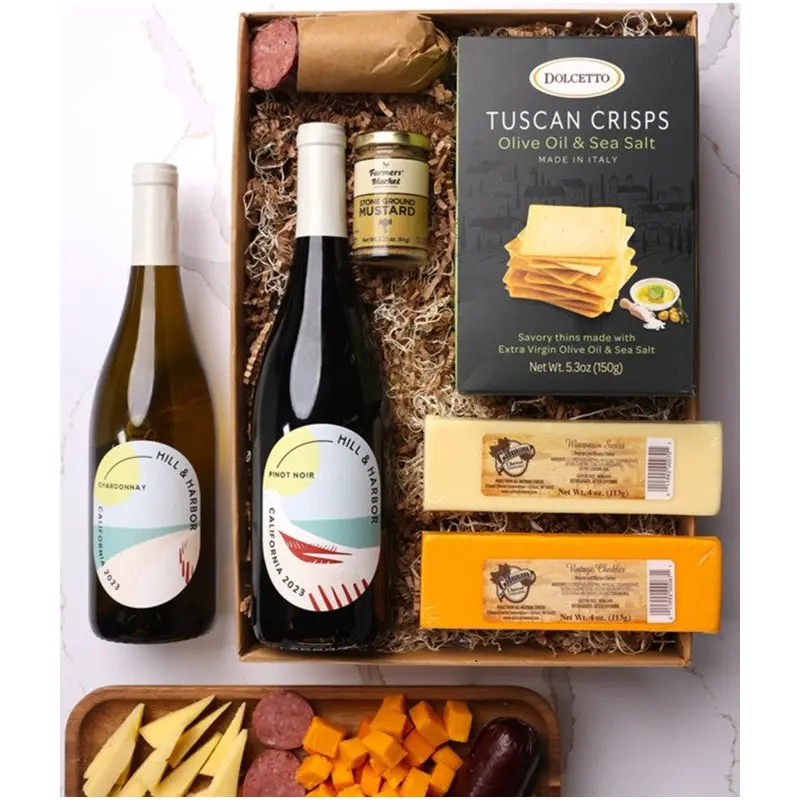 Red & White Wine Charcuterie Gift Box