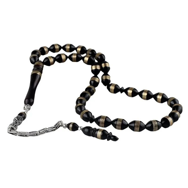 Tesbihevim | Kuka Wood Tasbih with Silver Tassel