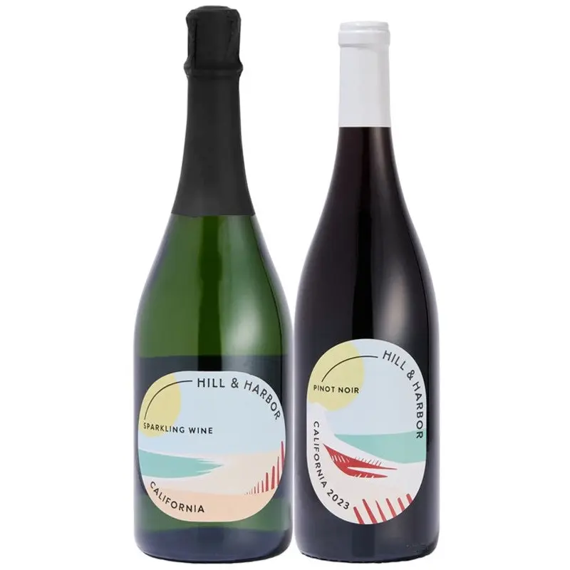 Hill & Harbor Red & Sparkling Wine Duo