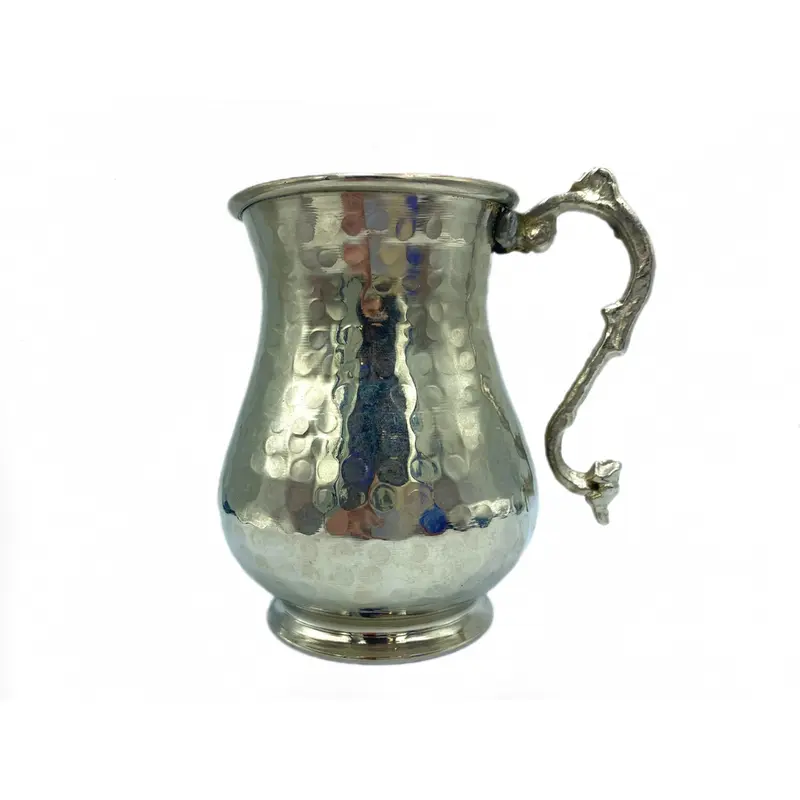 Lavina | Silver Copper Cup with Handle