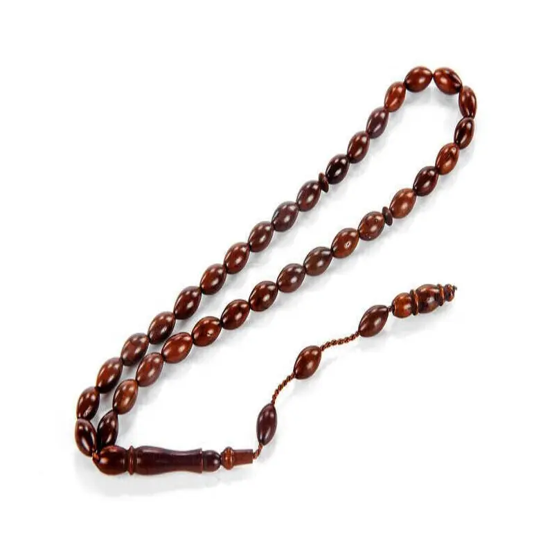 Kuka Wood Tasbih - 33 Beads - 7 mm Barley Cut