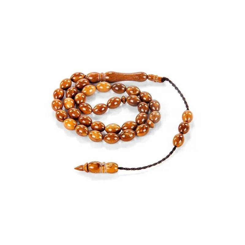 Kuka Wood Tasbih - 33 Beads - 7 mm Beyzi