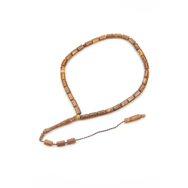 Kuka Wood Tasbih, 6mm, 33 Beads