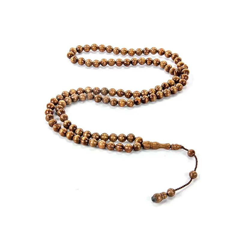 Luxury Istanbul Cut Kordiken 99 Beads Wooden Tasbih - 10 mm