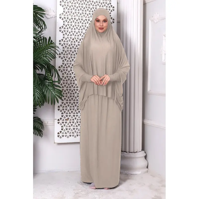 Two Piece Practical Prayer Dress Mink