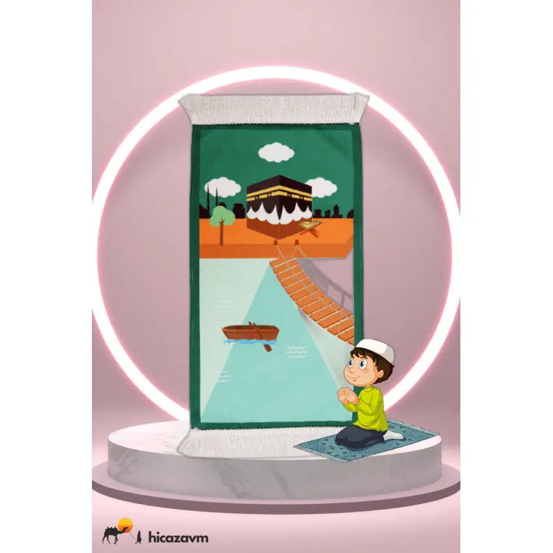 Children's Prayer Rug - Boat Design