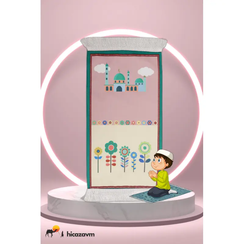 Children's Prayer Rug - Floral Design