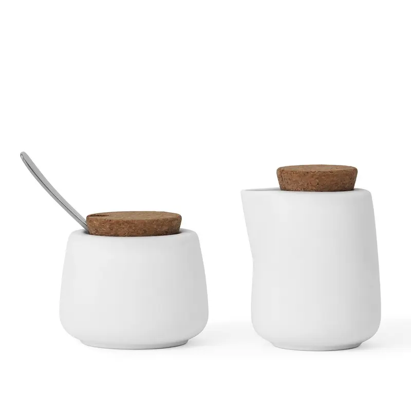 ViVa Scandinavia - 'Nicola' White  Milk & Sugar Set (2CT)