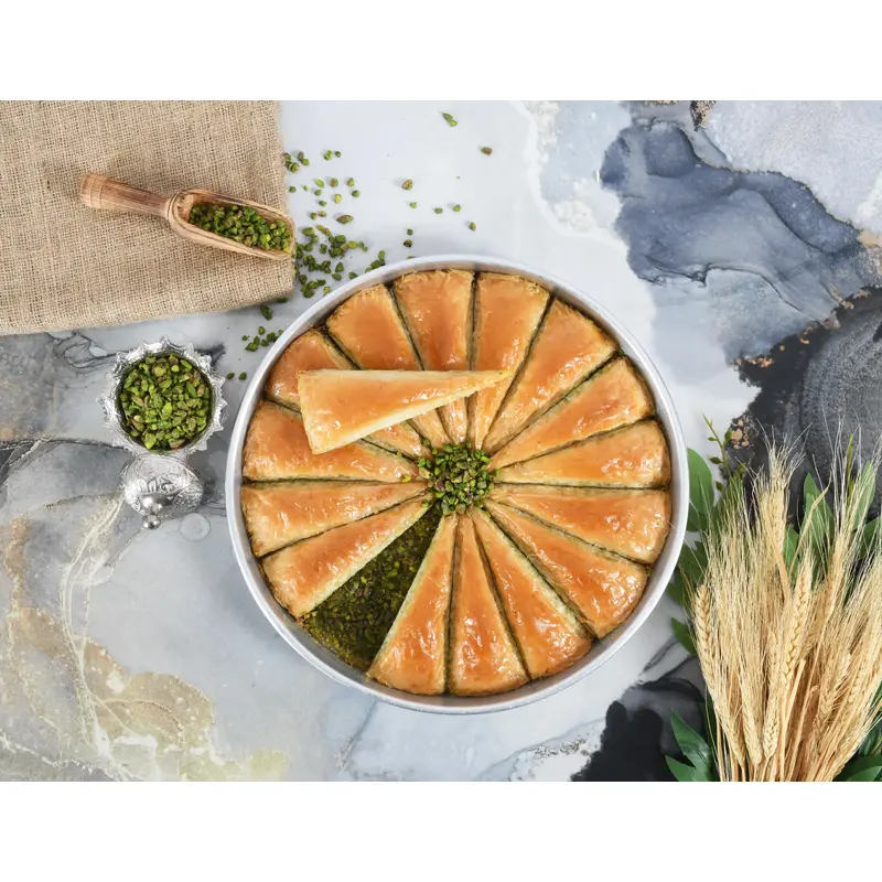 Asi | Carrot Slice Baklava with Pistachio Tray