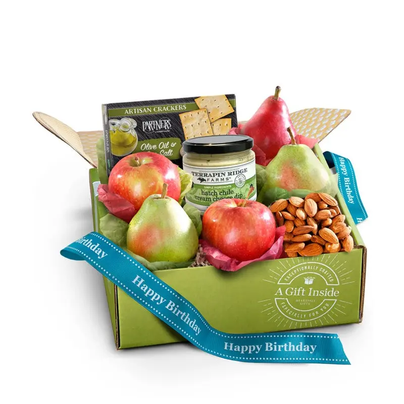 A Wonderful Pear Birthday Gift Basket