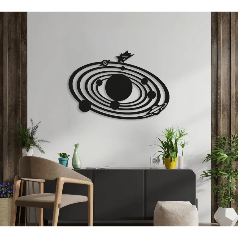 NR Dizayn | Space Decorative Metal Wall Art
