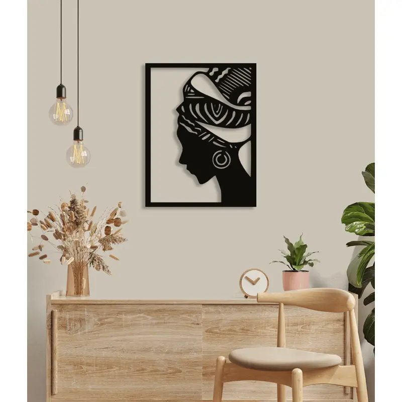 NR Dizayn | Women Decorative Metal Wall Art