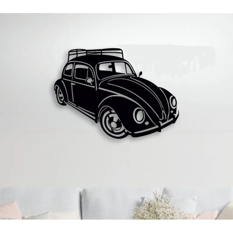 NR Dizayn | Woswos Car Decorative Metal Wall Art