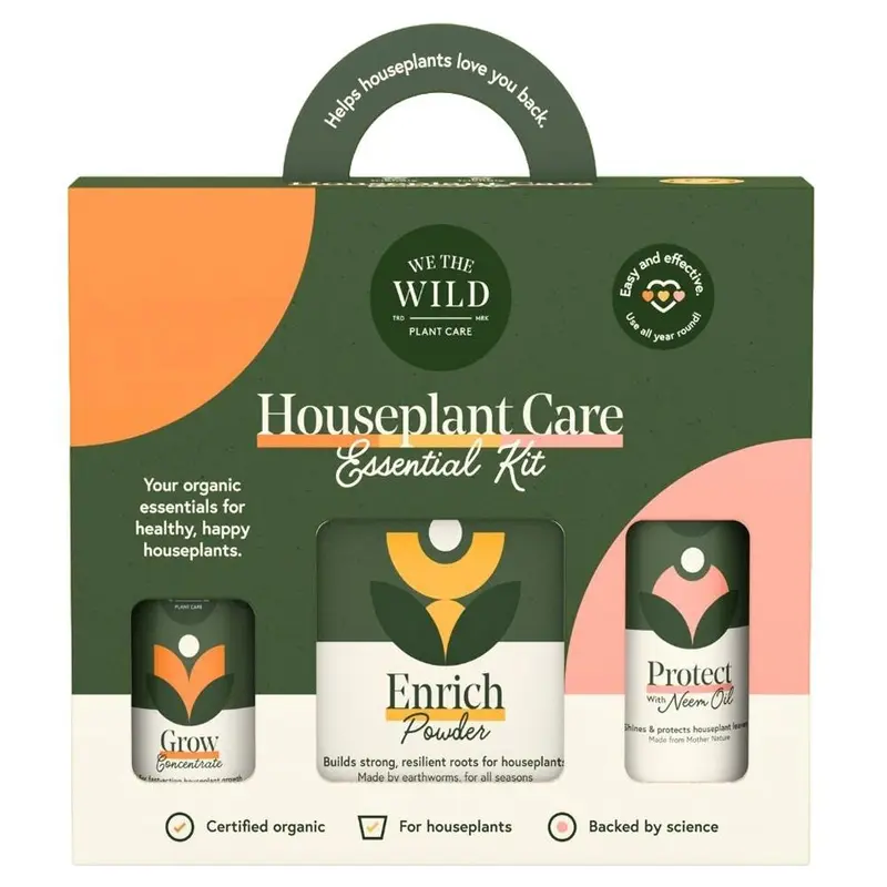 We The Wild Plant Care USA - Houseplant Care Taster Kit (3CT)