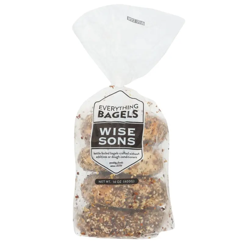 Wise Sons - Everything Bagels (4PK)