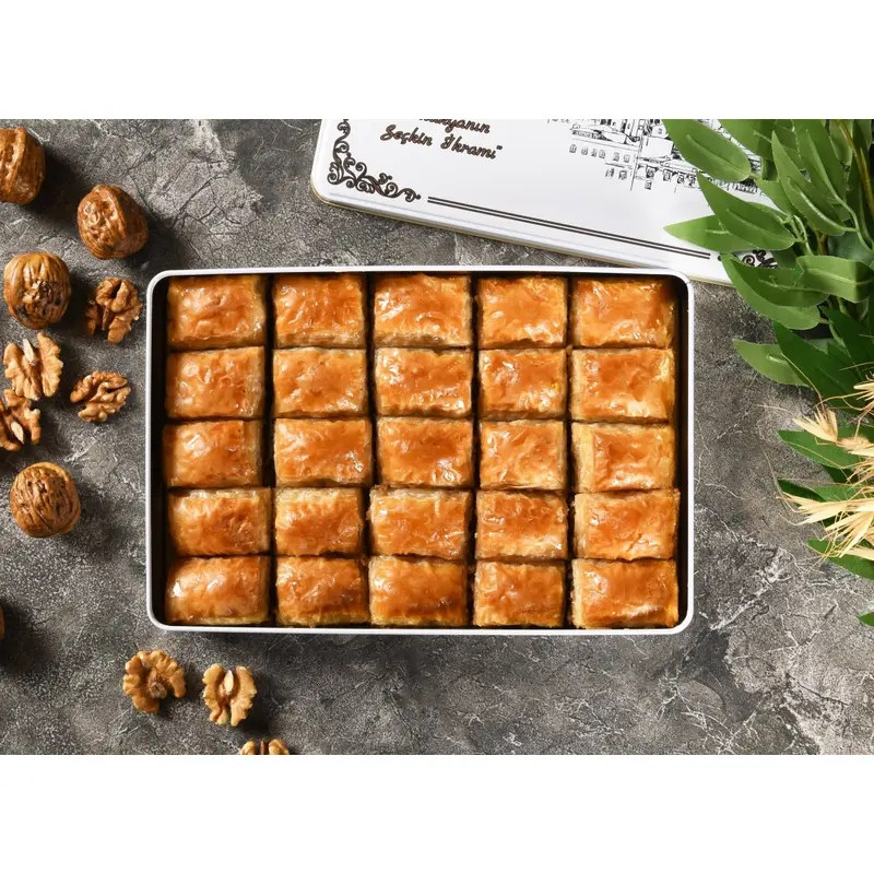 Asi | Walnut Baklava in Gift Metal Box