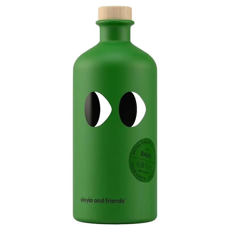 Yiayia & Friends - 'Basil' Extra Virgin Olive Oil (200ML)