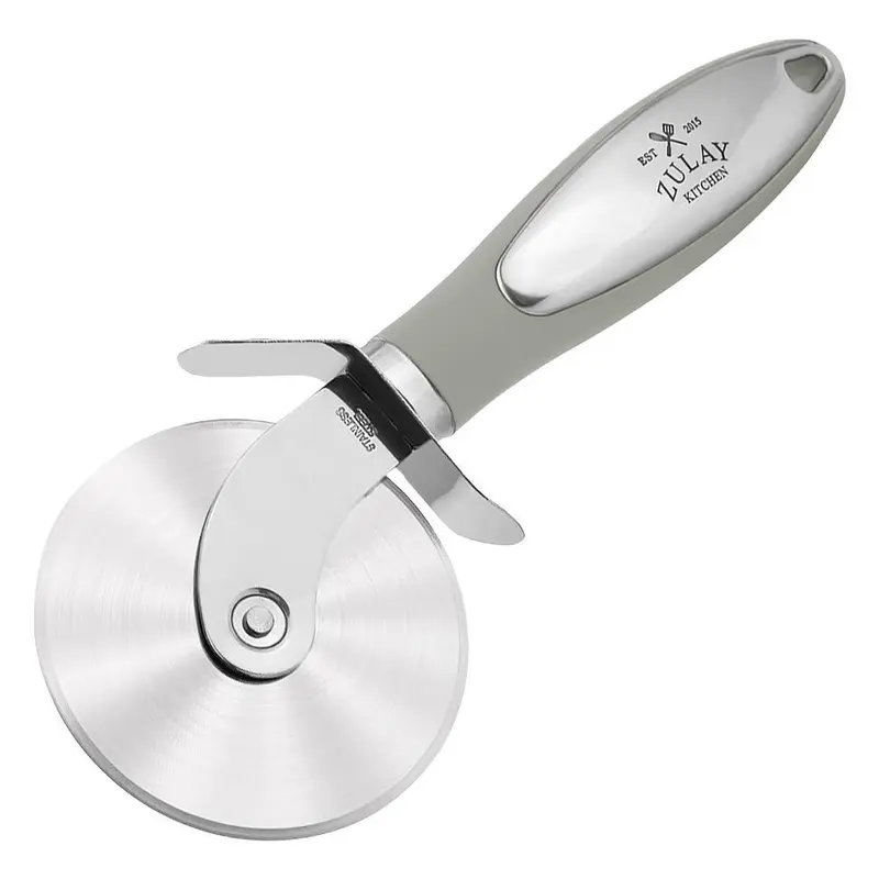 Zulay Kitchen - 'Gray' Stainless Steel Pizza Cutter Wheel