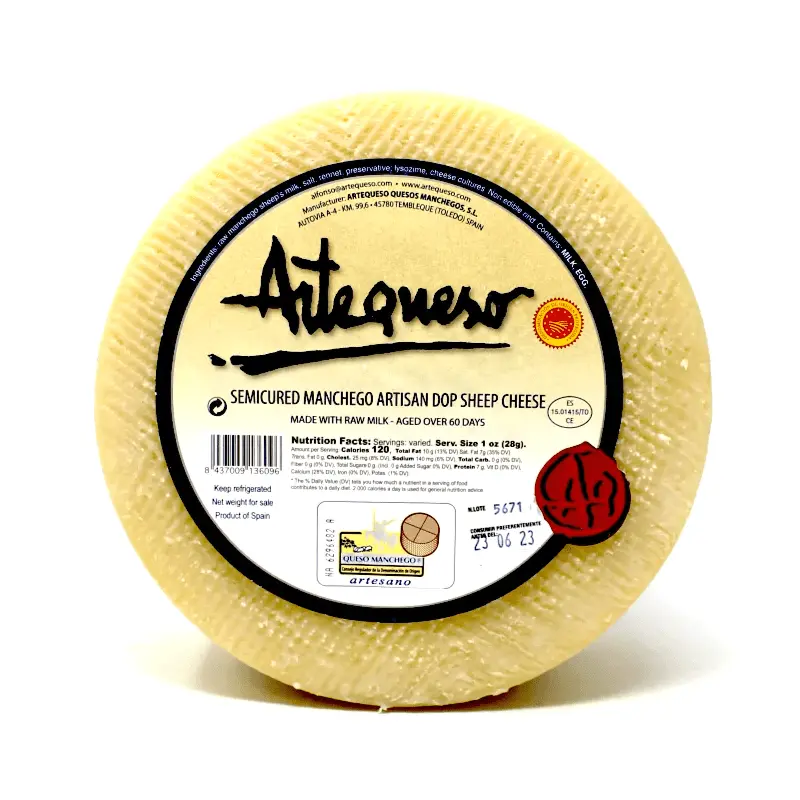Artequeso - Manchego Sheep Cheese (8OZ)