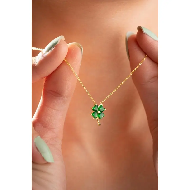 Sparkling Rhodium Plated 925 Sterling Silver Reindeer Pendant Necklace with Mystic Topaz & Zircon