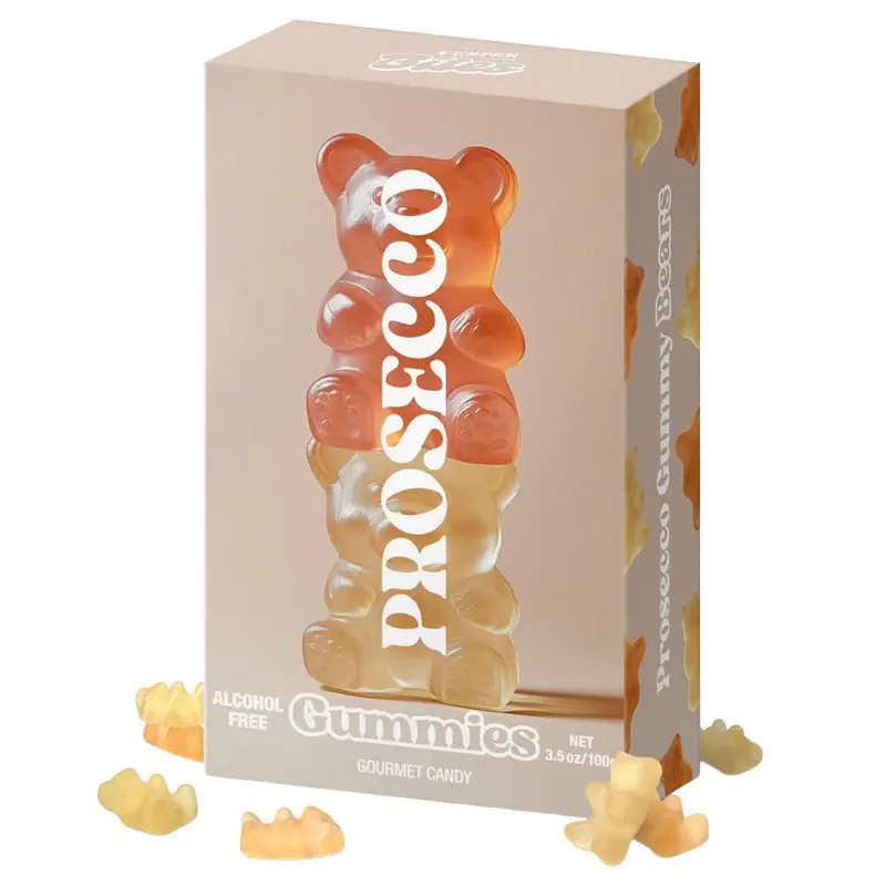 Vesper Bites - 'Prosecco Bear' Alcohol-Free Gummies (3.5OZ)