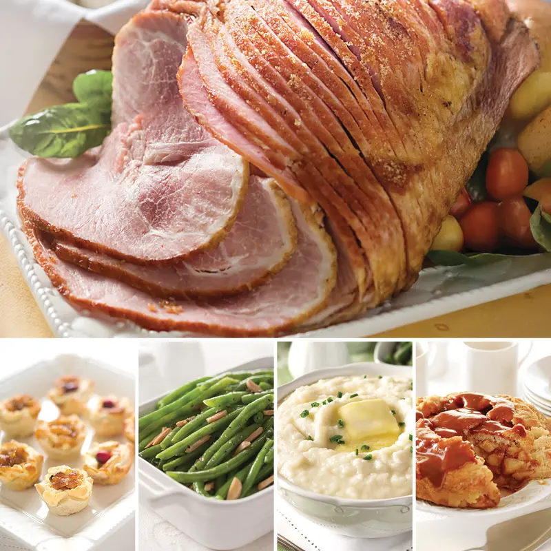 Artisan Spiral Sliced Ham Complete Dinner