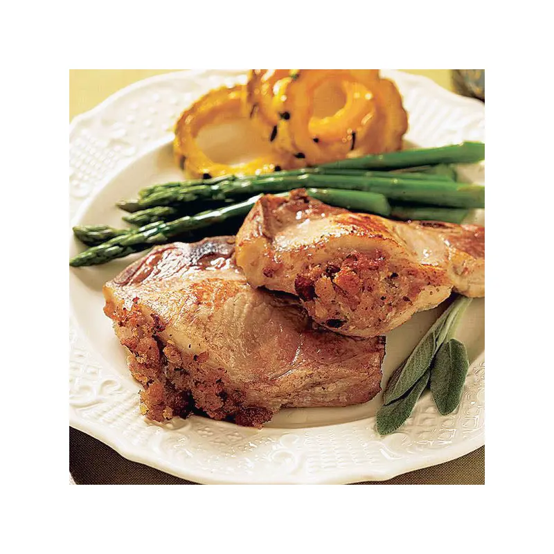 Boneless Stuffed Pork Chops