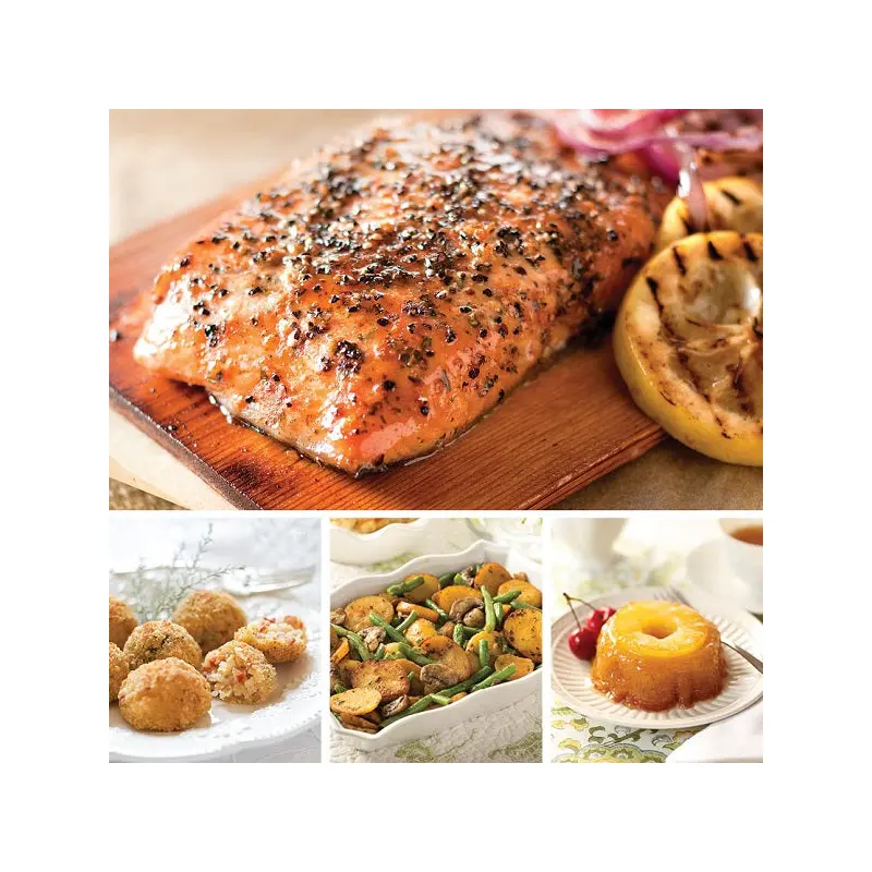 Cedar Plank Salmon Dinner