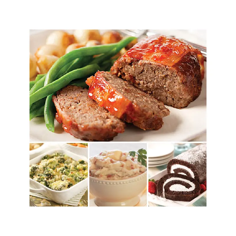 Comfort Food Classic Meatloaf Dinner for Two