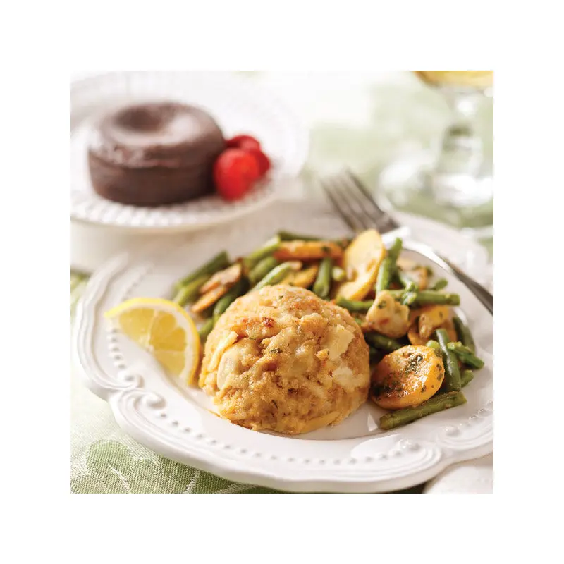 Crab Cake Dinner for Two