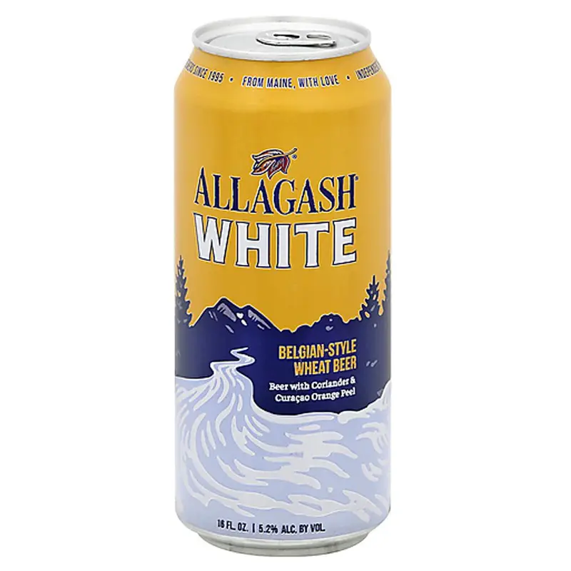 Allagash Brewing Company - 'Allagash White' Belgian-Style Wheat Beer (16OZ)