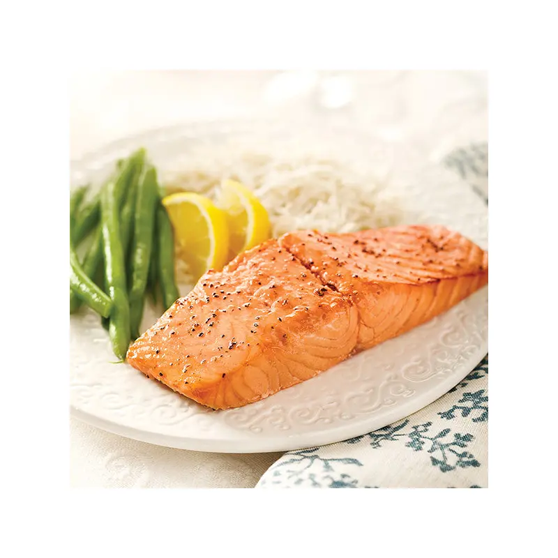 Honey Bourbon Salmon Filet