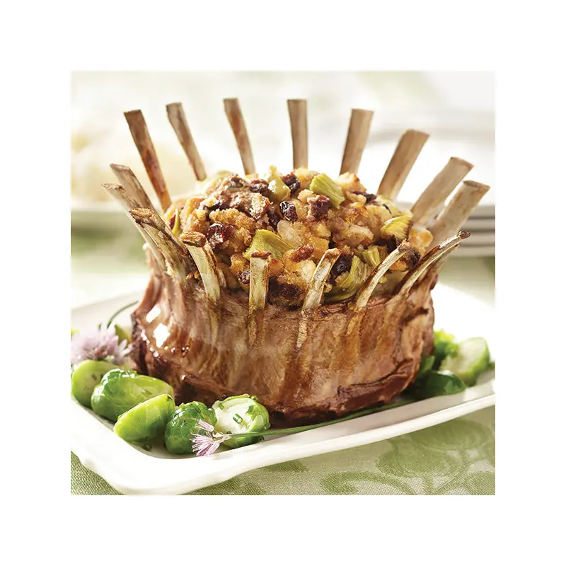 Stuffed Lamb Crown Roast