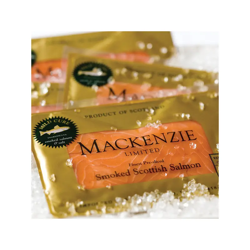 Mackenzie Scottish Smoked Salmon - Handy 4 oz. Freezer Packs