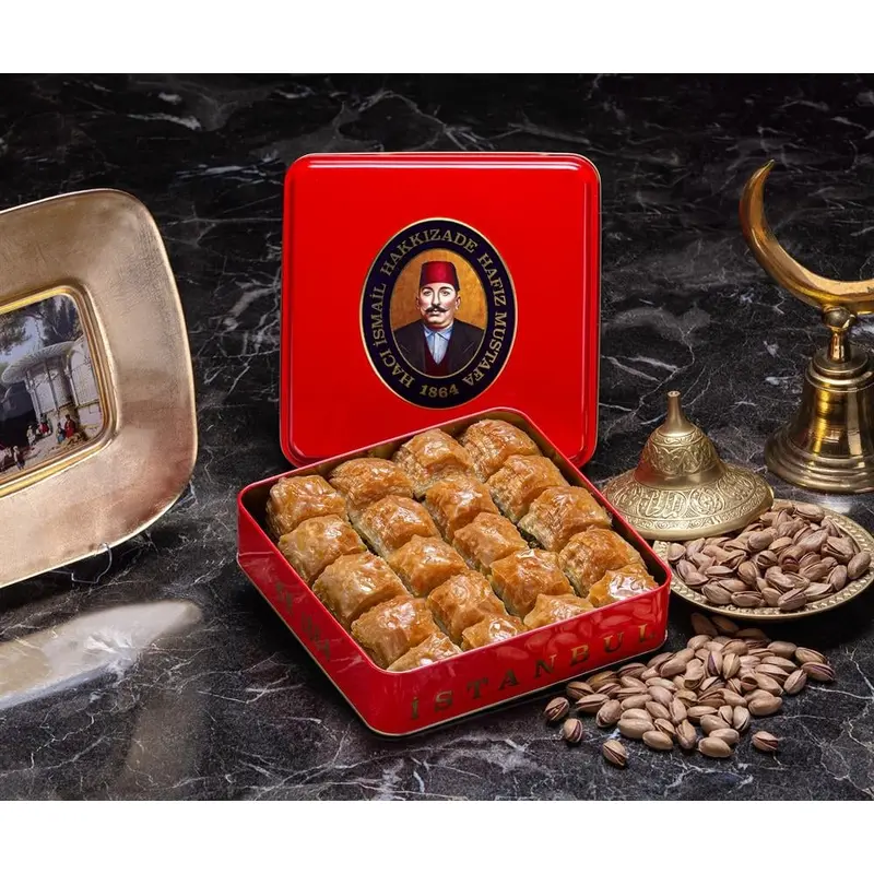 Hafiz Mustafa | Pistachio Dry Baklava (Small Box)