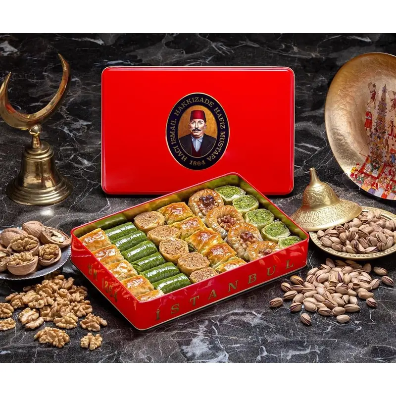 Hafiz Mustafa | Pistachio Walnut Baklava Assortment (Medium Box)