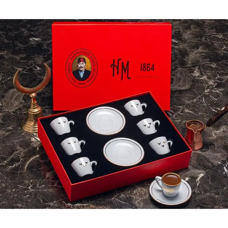 Hafiz Mustafa | Turkish Coffee Set (6 Pcs)